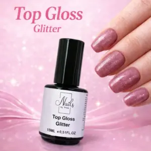 Top gloss glitter